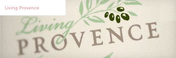 Living Provence logo and branding